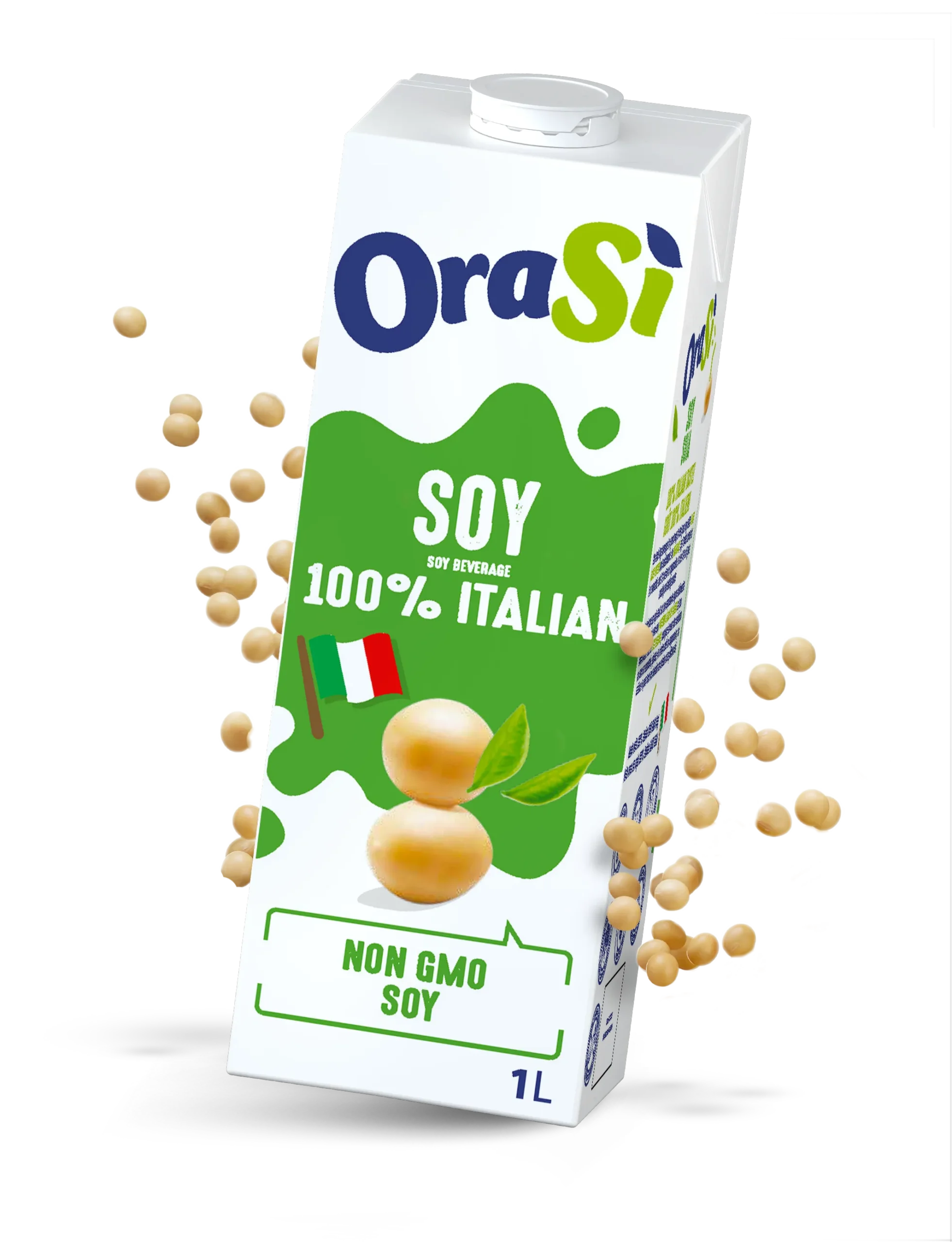Soy beverage – 100% Italian soy