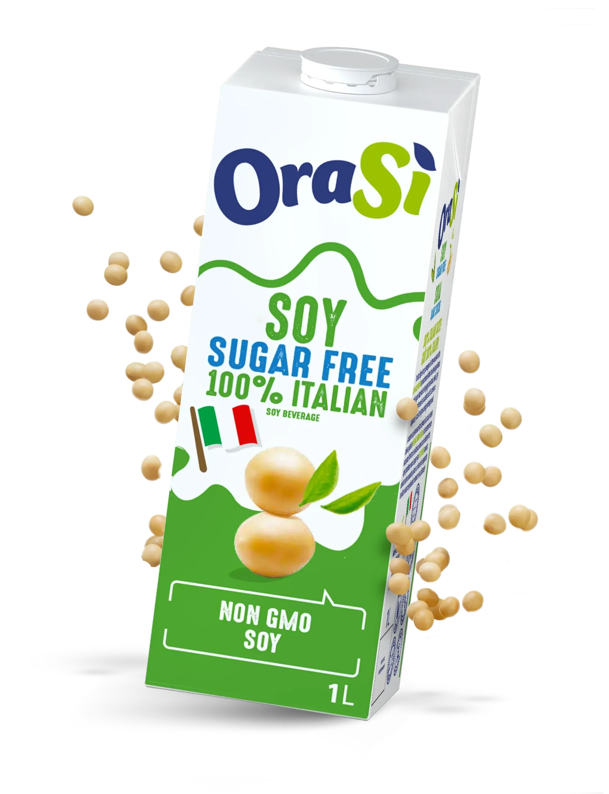 Sugar free Soy beverage – 100% Italian soy