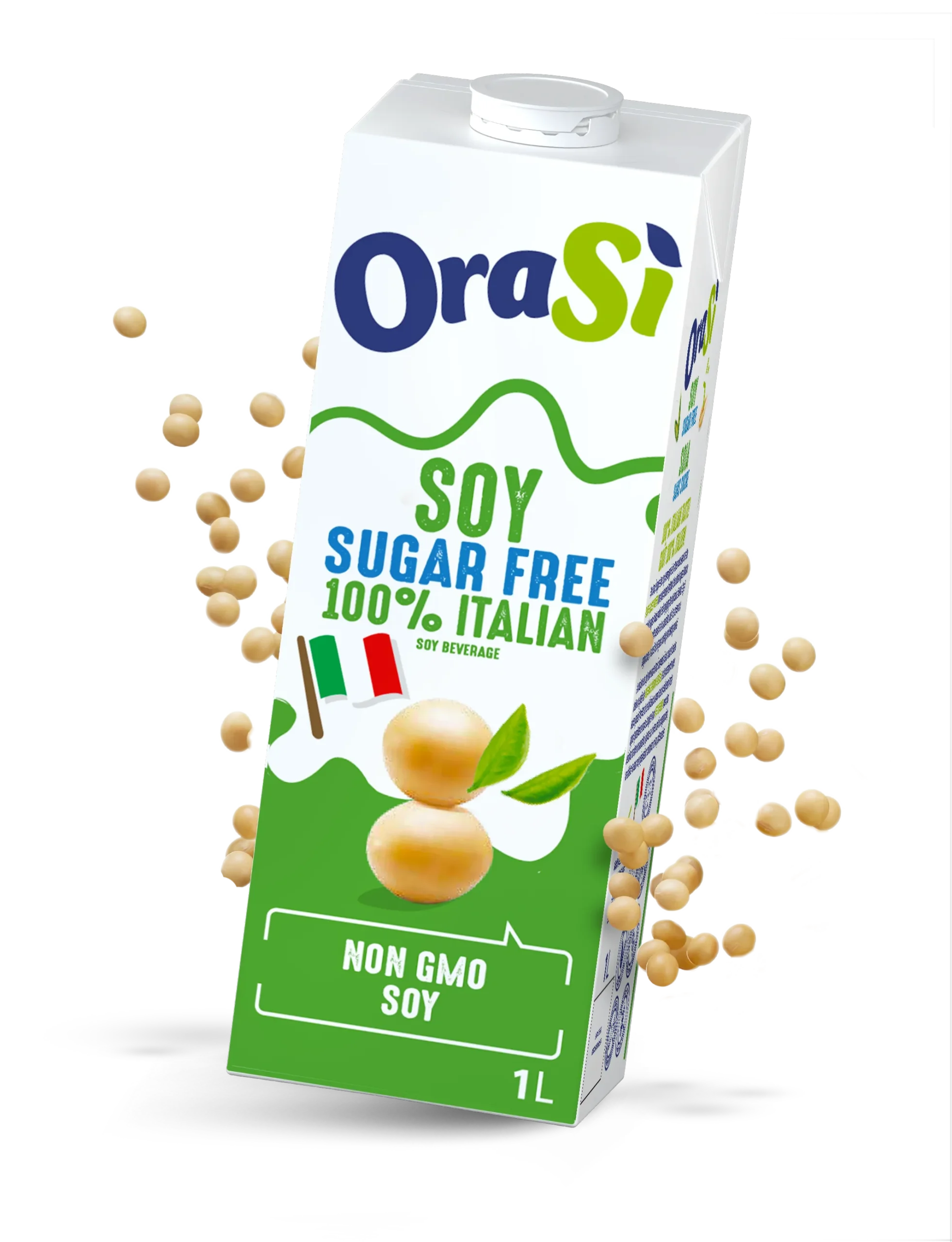 Sugar free Soy beverage – 100% Italian soy
