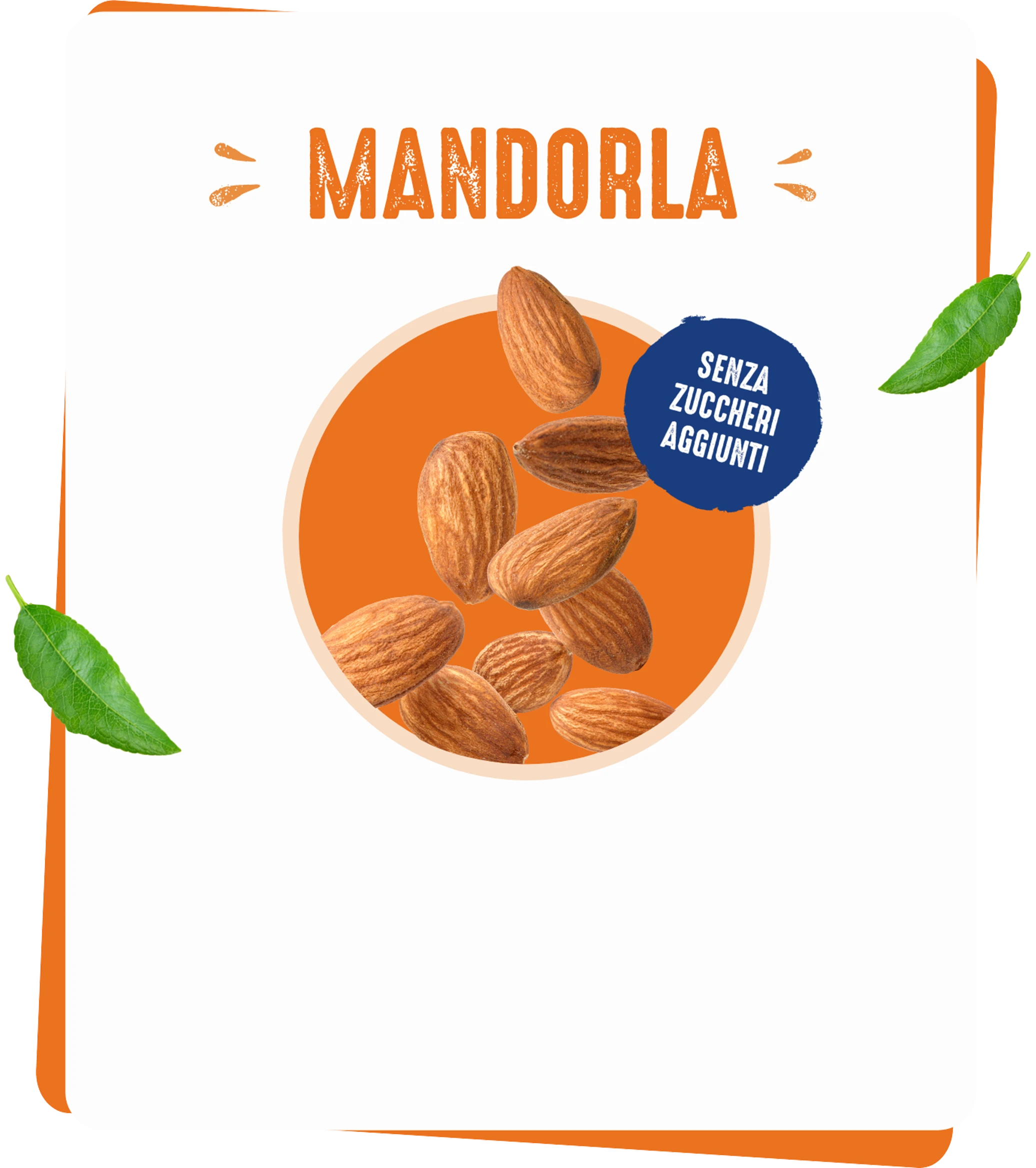 Mandorla senza zuccheri aggiunti