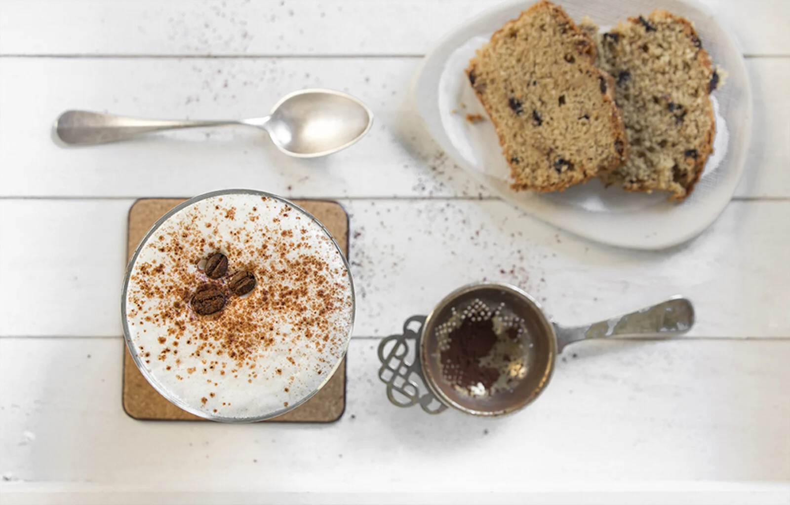 Latte macchiato alla noce