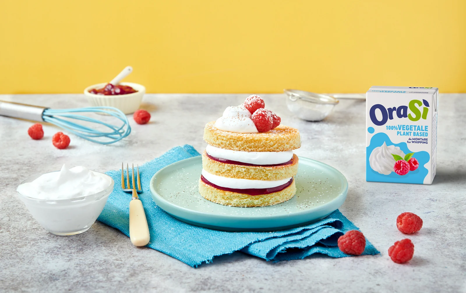 Recipe – Mini Victoria Sponge stuffed
