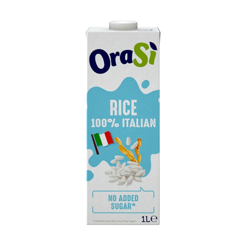 Plant Based Rice Drink with No Added Sugars – 100% Italian Rice