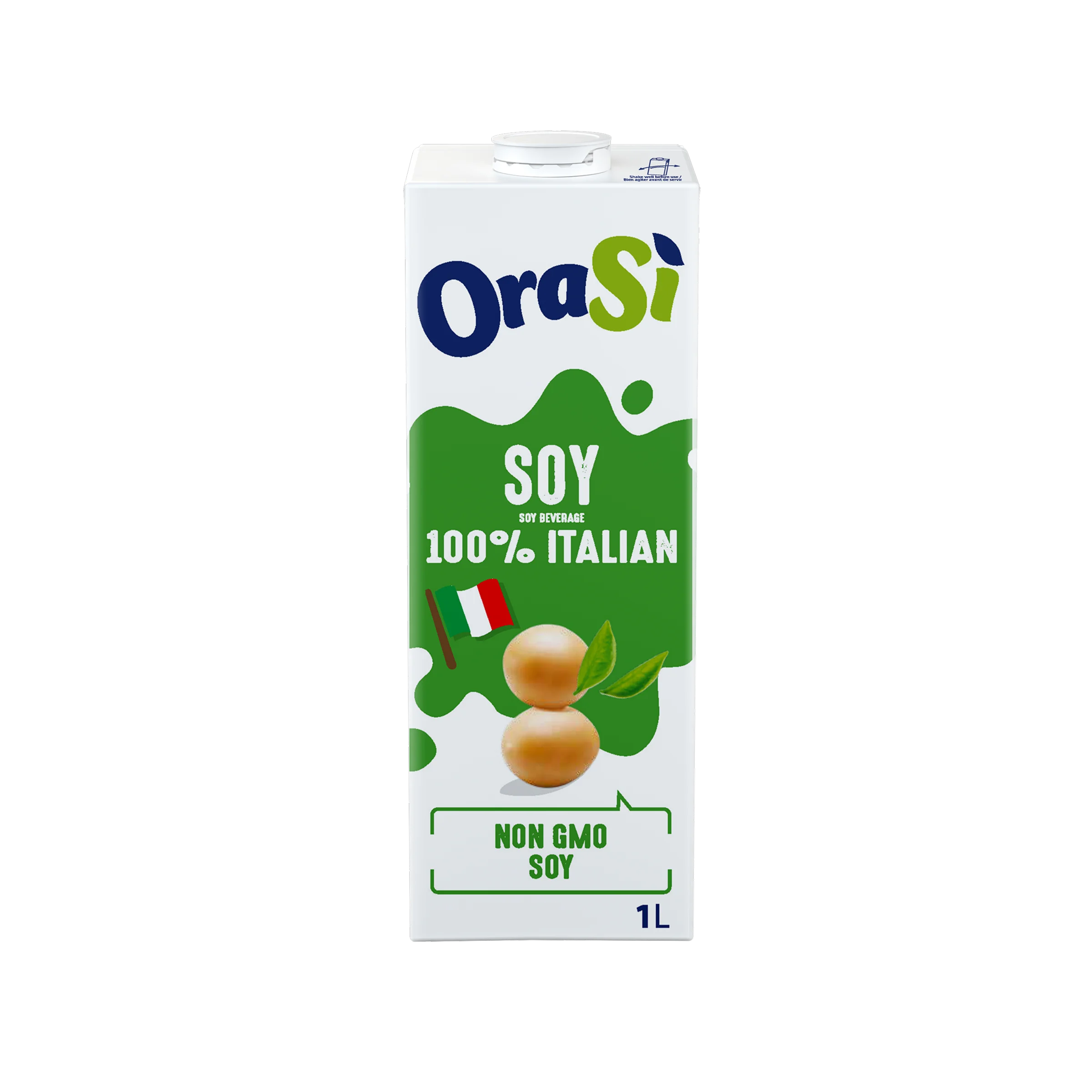Soy beverage – 100% Italian soy