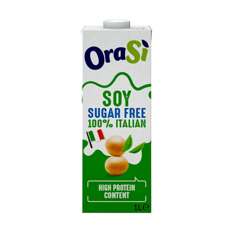 Soy drink without sugar – 100% plant based and Italian