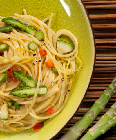 Spaghetti alla carbonara vegetale