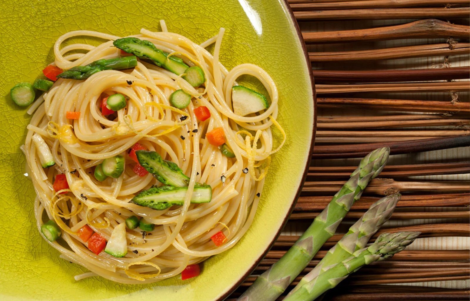 Spaghetti alla carbonara vegetale