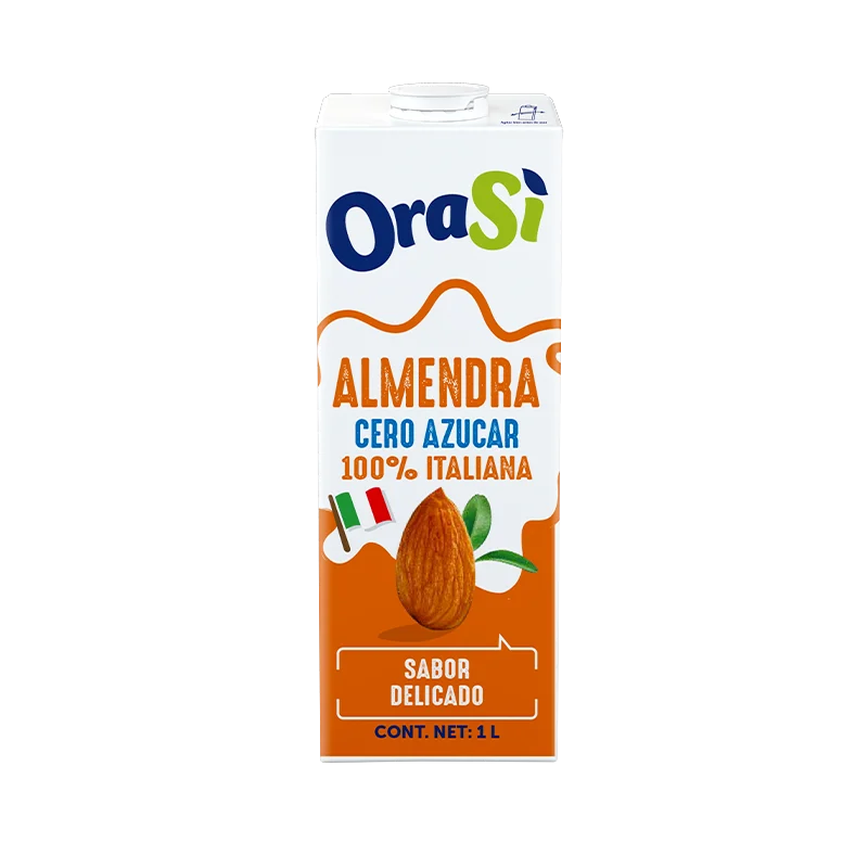 Bebida Vegetal de Almendras Sin Azúcar – Almendras 100% Italianas