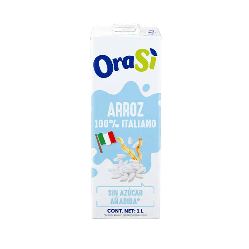 Bebida de Arroz Vegetal Sin Azúcares Añadidos – Arroz 100% Italiano