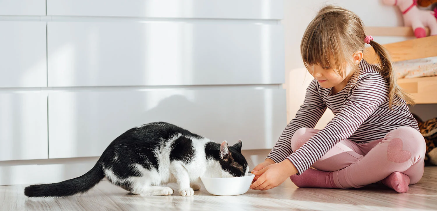 Crescere insieme a un animale domestico fa bene