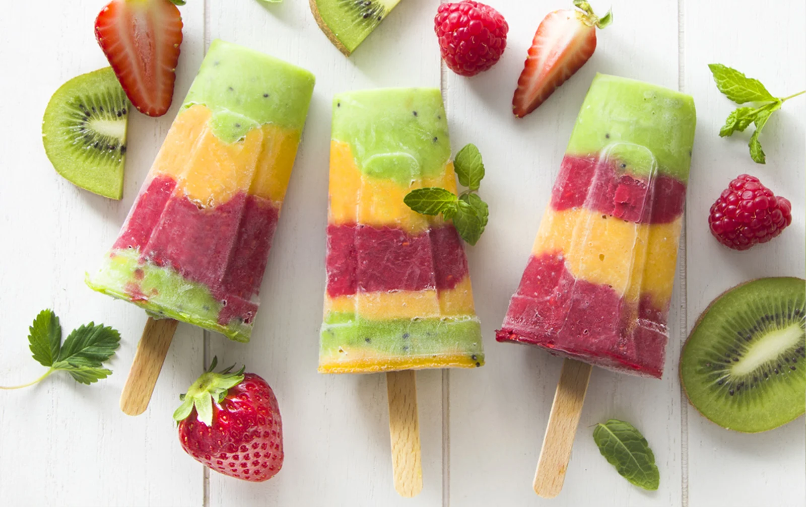 Recipe – Rainbow Popsicles