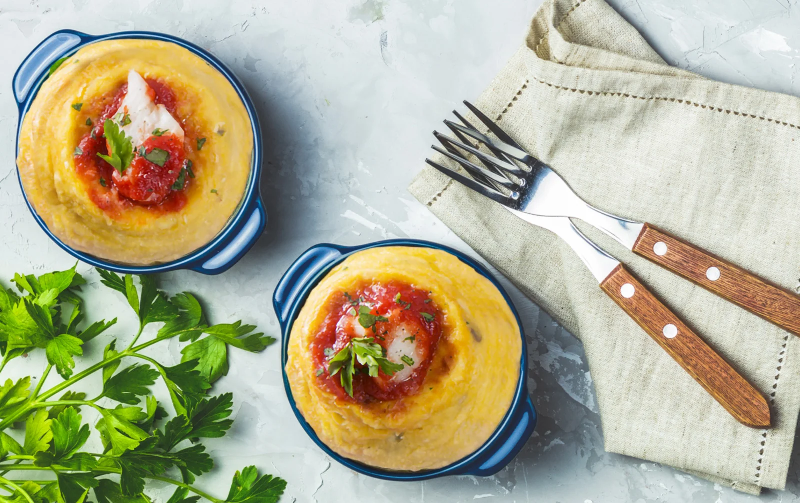 Recipe – Cod flans