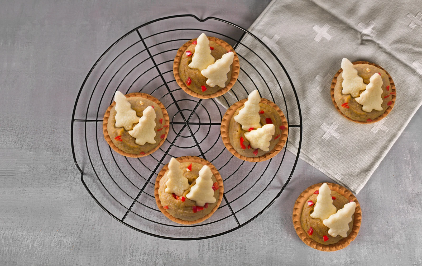 ricetta Tartellette con spuma di lenticchie