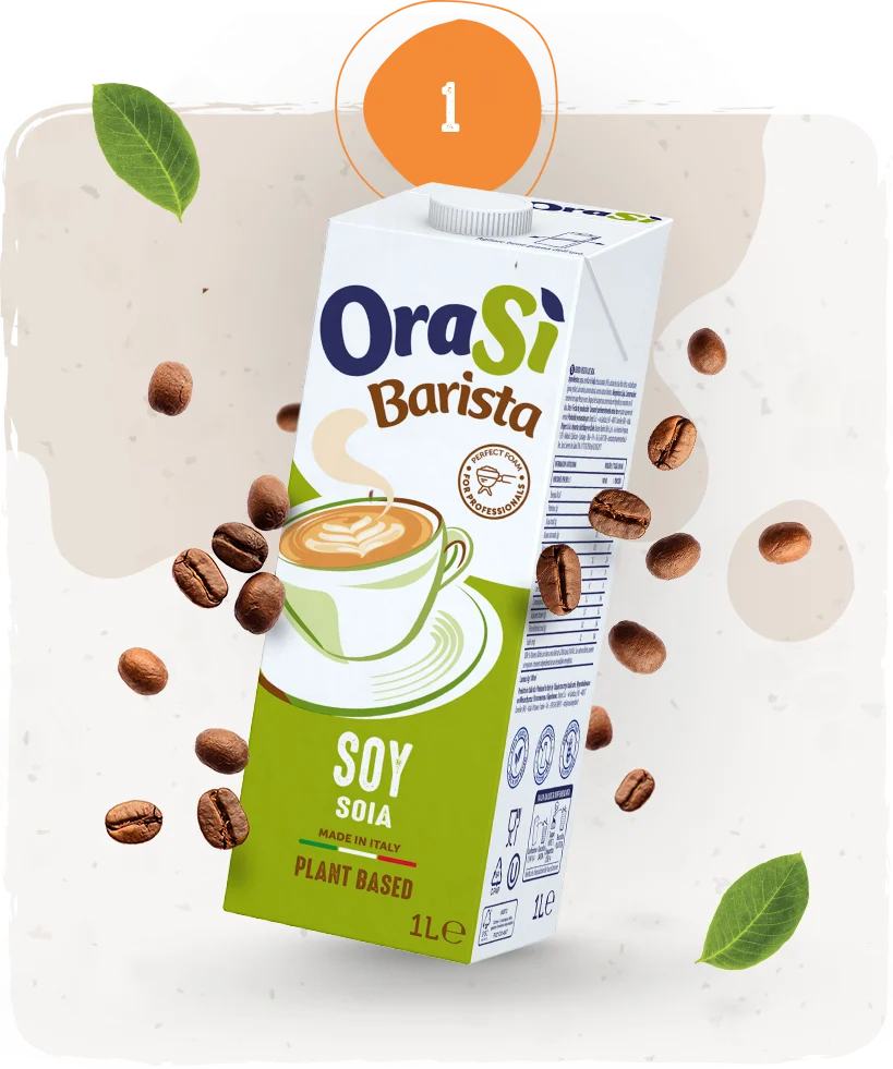 OraSì Barista Soia Step 1