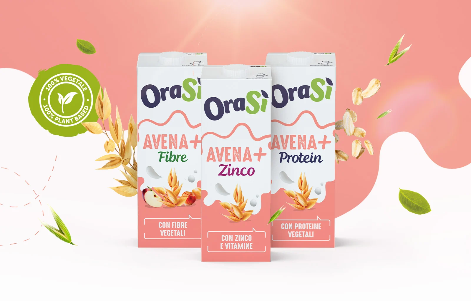 OraSì torna in tv e online con la campagna “Dai più gusto alla tua natura” e presenta la nuova linea di bevande Avena +