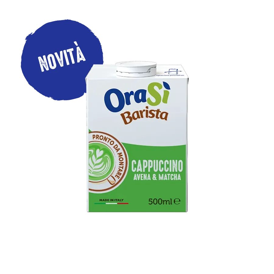 Cappuccino Barista con Avena e Matcha – 500ml